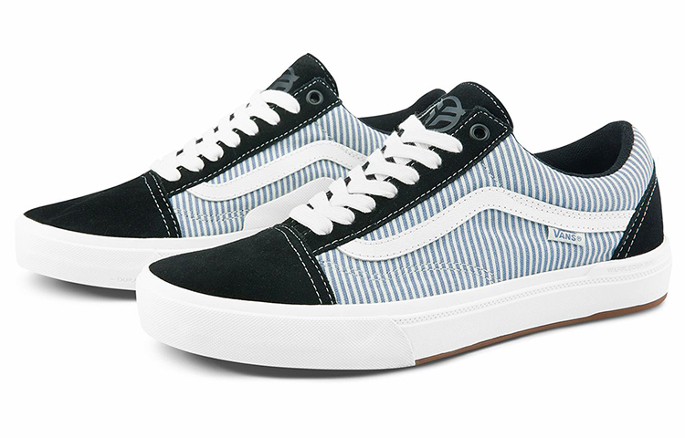 Order 페더럴 x 반스 BMX 올드스쿨 '블루 핀스트라이프' VN0A5HEZ39C VN0A5HEZ39C