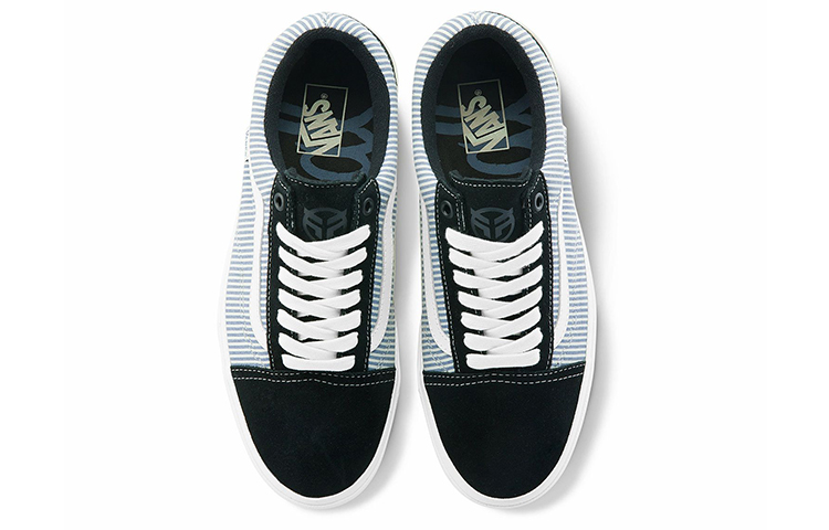 Lookbook 페더럴 x 반스 BMX 올드스쿨 '블루 핀스트라이프' VN0A5HEZ39C VN0A5HEZ39C