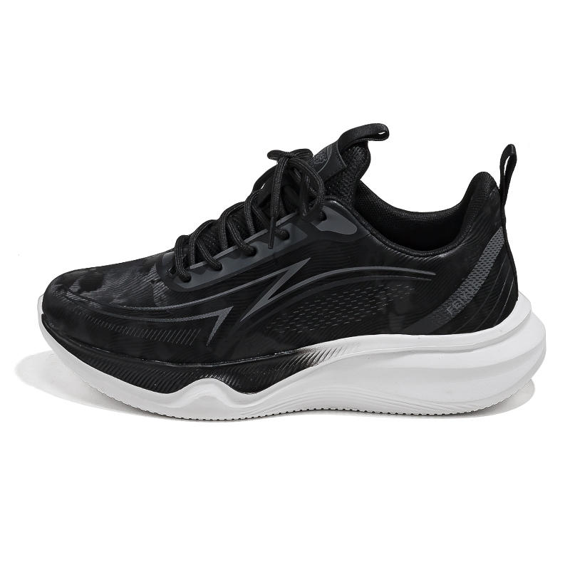 Feiyue Black Low-Top Casual Sneakers - Lightweight & Breathable. FXY-A383C Black Color