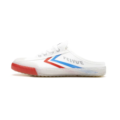 Feiyue Canvas 'Casual White Slip-On'
