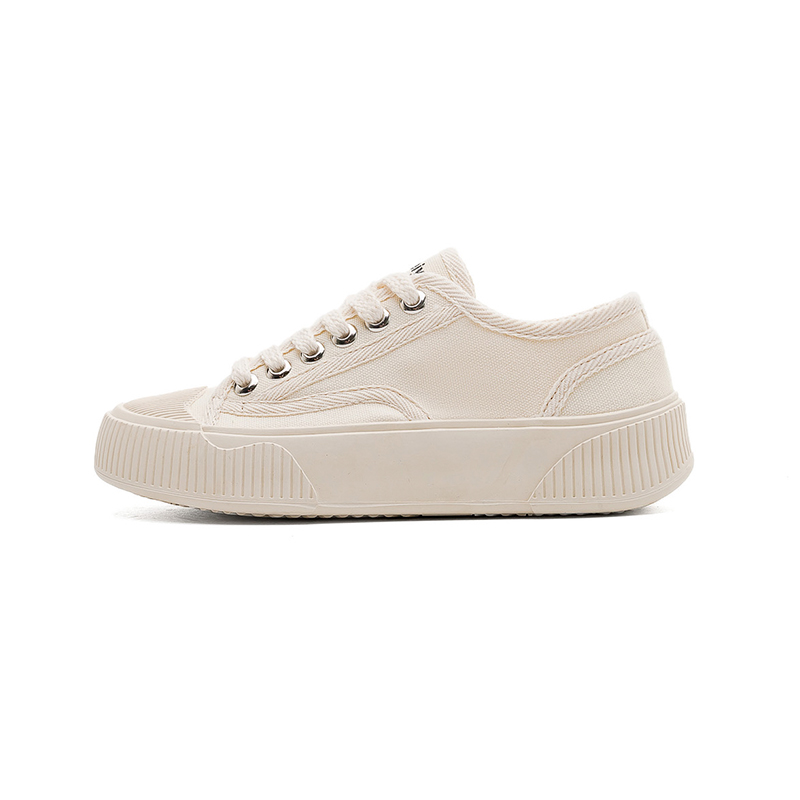 Order Feiyue Canvas Low 'Beige Black' DF-8656