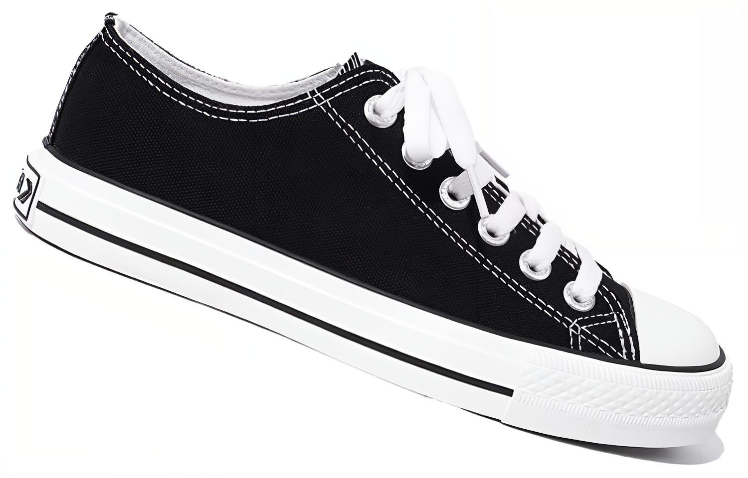 Order Feiyue Canvas Low 'Black' DF-515