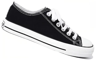 Order 飛躍キャンバスロー「黒」 (Feiyue Kyanbasu Rō "Kuro") DF-515