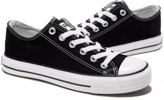 Shop 飛躍キャンバスロー「黒」 (Feiyue Kyanbasu Rō "Kuro") DF-515