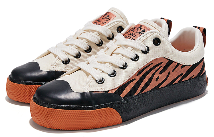 Lookbook Feiyue Canvas Low 'Gui Shan Tiger Print' FXY-694MJ