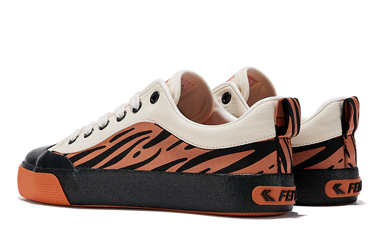 Shop Feiyue Canvas Low 'Gui Shan Tiger Print' FXY-694MJ