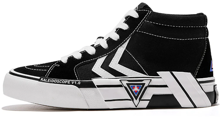 Feiyue Canvas Mid 'Kaleidoscope Black' FXY-613T Buy Feiyue Canvas Mid 'Kaleidoscope Black' FXY-613T
