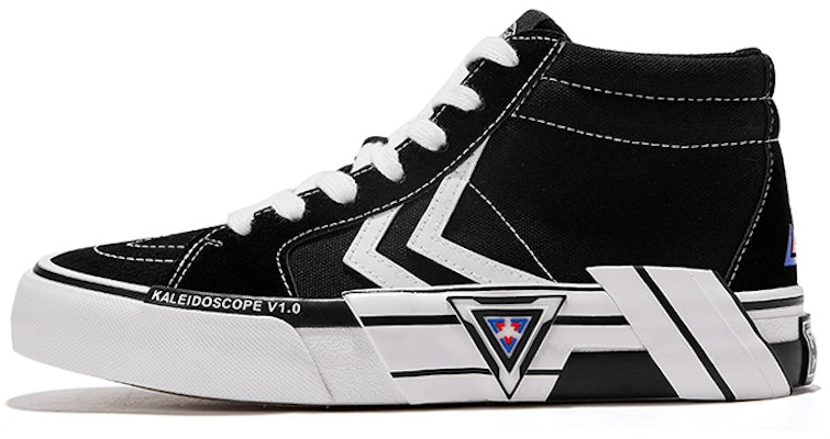 Feiyue Kanvas Mid 'Kaleidoskop Hitam' FXY-613T Buy Feiyue Kanvas Mid 'Kaleidoskop Hitam' FXY-613T