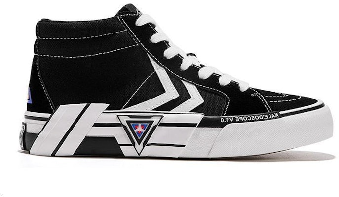 Feiyue Kanvas Mid 'Kaleidoskop Hitam' FXY-613T Order Feiyue Kanvas Mid 'Kaleidoskop Hitam' FXY-613T