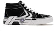 Order Feiyue Kanvas Mid 'Kaleidoskop Hitam' FXY-613T