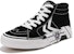 Feiyue Kanvas Mid 'Kaleidoskop Hitam' FXY-613T
