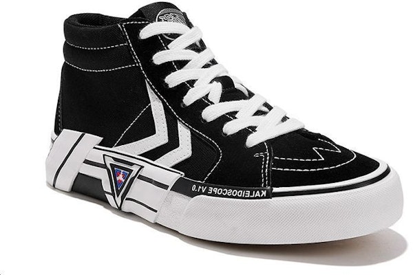 Feiyue Kanvas Mid 'Kaleidoskop Hitam' FXY-613T Shop Feiyue Kanvas Mid 'Kaleidoskop Hitam' FXY-613T