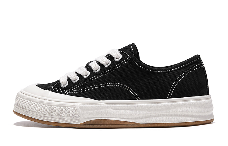 Feiyue Crazy Weekend Low-Top Canvas Shoes Black - Casual Sneakers. FXY-785T03 Black