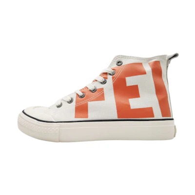 Feiyue High-Top Canvas 'Beige Orange'
