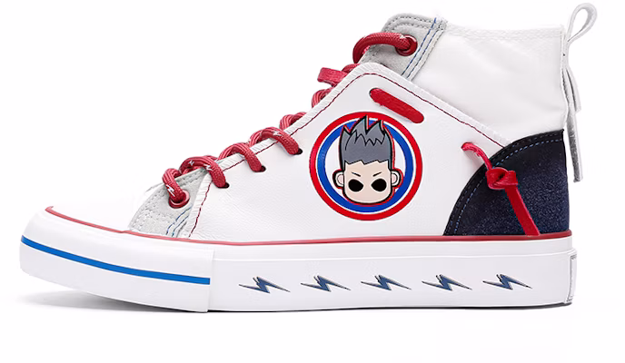 Feiyue High-Top Canvas Shoes - Stylish, Comfortable, Durable & Non-Slip FXY-408MJ02 White/Blue Buy Feiyue High-Top Canvas Shoes - Stylish, Comfortable, Durable & Non-Slip FXY-408MJ02 White/Blue