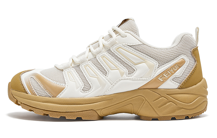 Feiyue Low-Top Breathable Casual Shoes Beige Lightweight & Non-Slip FXY-A003ZG02