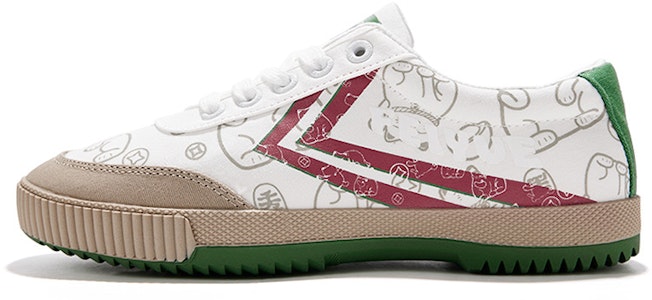 飞跃Luckycat联名低帮帆布鞋"白红绿" DF/H-0059 Buy 飞跃Luckycat联名低帮帆布鞋"白红绿" DF/H-0059