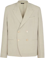 Fendi 23SS Linen Double-Breasted Long-Sleeve Jacket FJ0748AO76F0GQK Fendi 23SS Linen Double-Breasted Long-Sleeve Jacket FJ0748AO76F0GQK