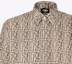 Purchase FENDI Beige Short Sleeve Shirt with All-Over Logo Print. FS0795AR6FF1MTK