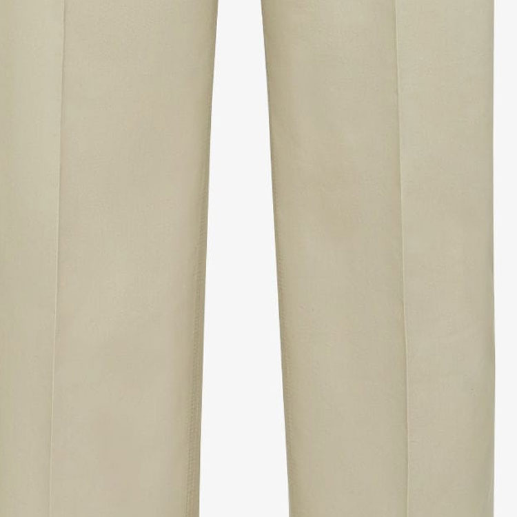 Cheap 芬迪 米色直筒拉链工装裤 带侧袋。 FB0976AR8WF1NIL