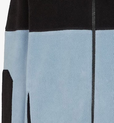 FENDI Black Contrast Logo Patch Long-Sleeve Hooded Jacket. FAF667APXDF1MS2 Sizing FENDI Black Contrast Logo Patch Long-Sleeve Hooded Jacket. FAF667APXDF1MS2