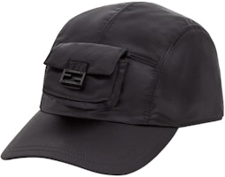 FENDI Black Cotton Casual Stylish Baseball Cap FXQ929AMKVF0QA1 FENDI Black Cotton Casual Stylish Baseball Cap FXQ929AMKVF0QA1