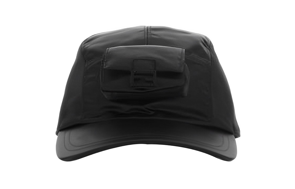 Lookbook 펜디 블랙 코튼 캐주얼 스타일리시 야구 캡 FXQ929AMKVF0QA1