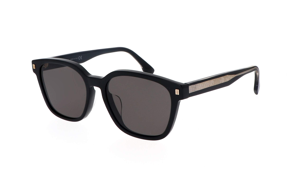 FENDI  Black Irregular Acetate Sunglasses with Logo Temple Design. FE40001U01A