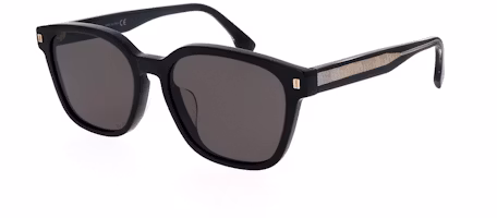 FENDI Black Irregular Acetate Sunglasses with Logo Temple Design. FE40001U01A FENDI Black Irregular Acetate Sunglasses with Logo Temple Design. FE40001U01A