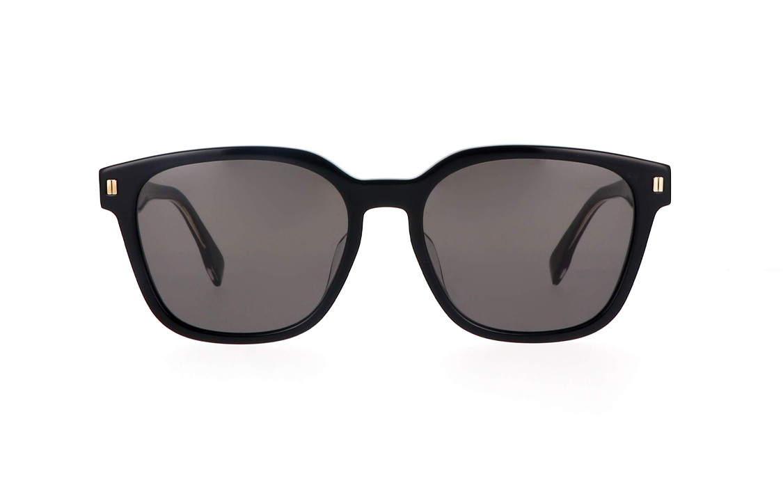 FENDI  Black Irregular Acetate Sunglasses with Logo Temple Design. FE40001U01A 圖 3