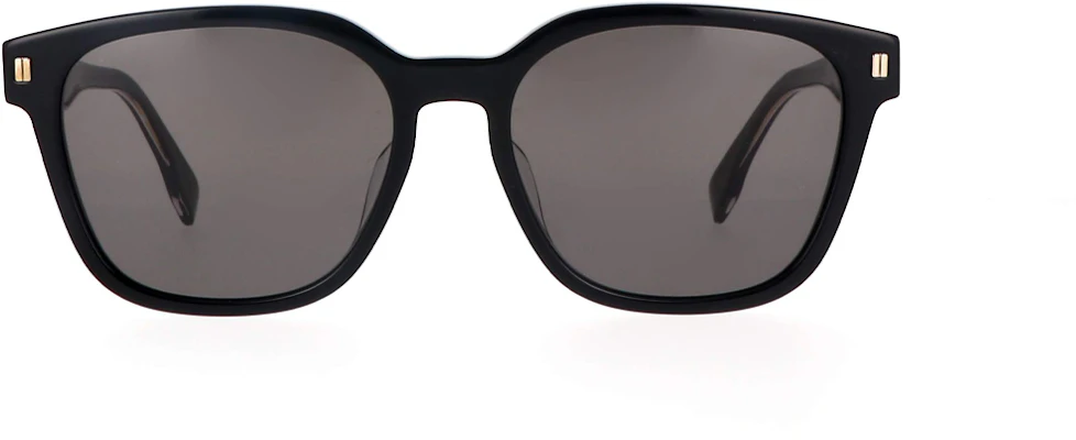 FENDI Black Irregular Acetate Sunglasses with Logo Temple Design. FE40001U01A Lookbook FENDI Black Irregular Acetate Sunglasses with Logo Temple Design. FE40001U01A