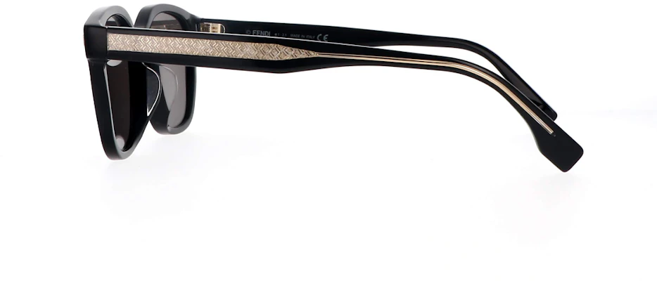FENDI Black Irregular Acetate Sunglasses with Logo Temple Design. FE40001U01A Shop FENDI Black Irregular Acetate Sunglasses with Logo Temple Design. FE40001U01A