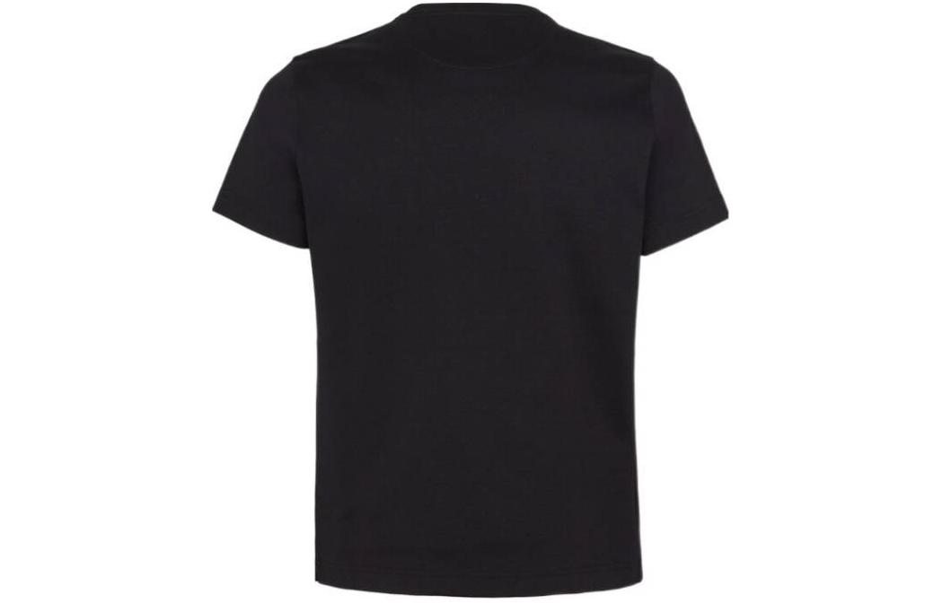 Lookbook FENDI 黑色短袖圆领T恤带经典标志纹样。 FY0894AR6WF0-QA1