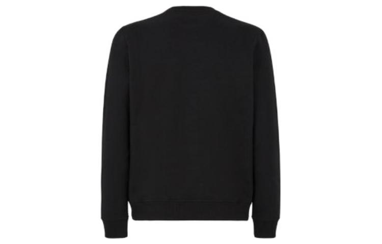 Lookbook 芬迪 黑色印花圆领长袖毛衣 FY0178A2F5F0QA1