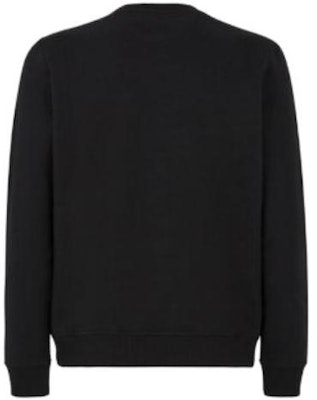 FENDI Black Printed Crewneck Long Sleeve Sweater FY0178A2F5F0QA1 Lookbook FENDI Black Printed Crewneck Long Sleeve Sweater FY0178A2F5F0QA1