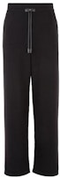 FENDI Black Solid Color Elastic Straight-Leg Casual Pants FZR016AQL8F0QA1 FENDI Black Solid Color Elastic Straight-Leg Casual Pants FZR016AQL8F0QA1
