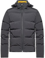 FENDI Black Solid Color Hooded Down Jacket Outerwear. FAA644A8JFF0G8T FENDI Black Solid Color Hooded Down Jacket Outerwear. FAA644A8JFF0G8T