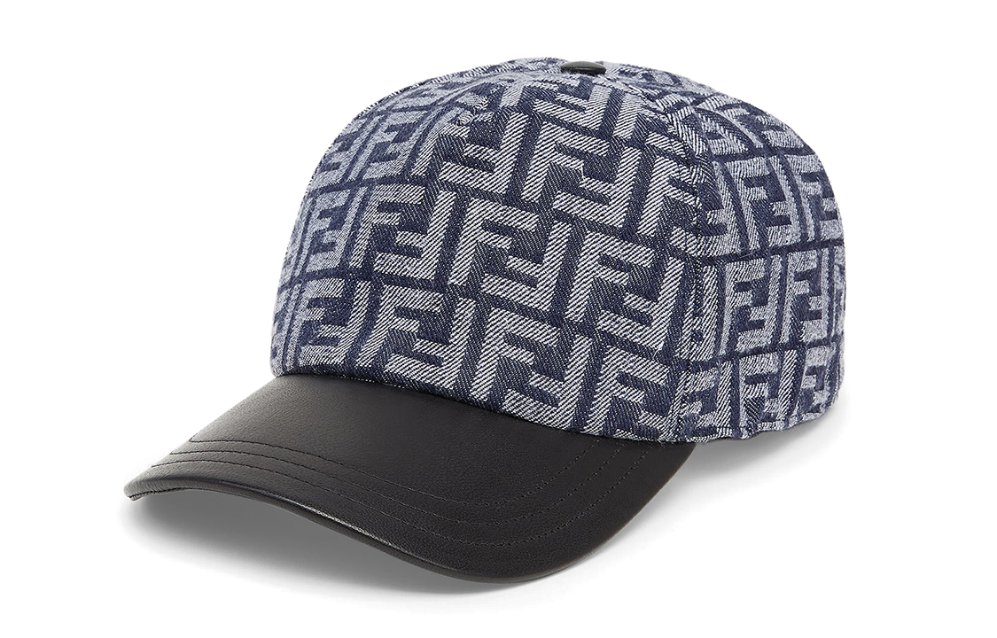 Order FENDI Gorra de Béisbol Azul Oscuro con Logo Estampado. FXQ768AN9HF0E3R