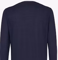 Shop FENDI Deep Blue V-Neck Button-Up Casual Knit Cardigan Sweater. FZC491AR88F0H5A