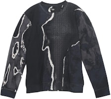 FENDI 黑色做旧圆领长袖卫衣。 FY0178AIL3F1AJR Order FENDI 黑色做旧圆领长袖卫衣。 FY0178AIL3F1AJR