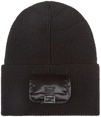 FENDI Folded Knit Wool Beanie Hat FXQ941ANCAF0QA1 Buy FENDI Folded Knit Wool Beanie Hat FXQ941ANCAF0QA1