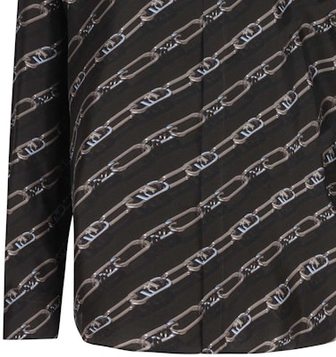 FENDI FW22 Black Pattern Button-Up Long Sleeve Shirt. FS0585AL2MF0UU0 Purchase FENDI FW22 Black Pattern Button-Up Long Sleeve Shirt. FS0585AL2MF0UU0