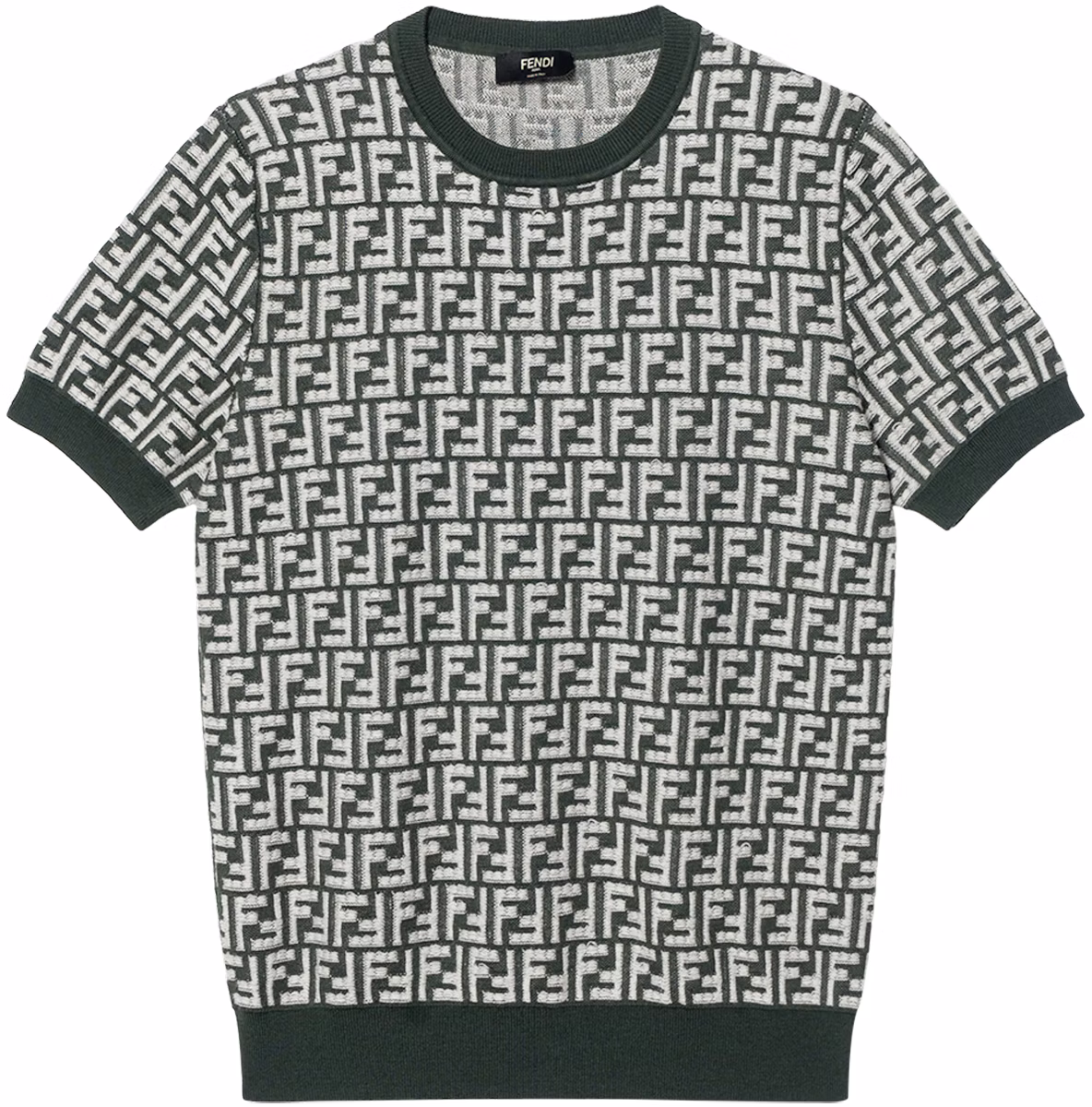 fendi-green-monogram-logo-knit-short-sleeve-sweater-fzx-051-ar-85-f1-mtq
