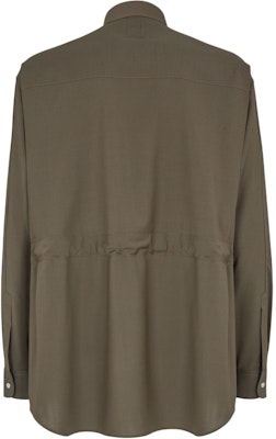 フェンディ グリーン ソリッドカラー シャープカラー付きポケット長袖ジャケット FW1319ASCHF03NT Lookbook フェンディ グリーン ソリッドカラー シャープカラー付きポケット長袖ジャケット FW1319ASCHF03NT