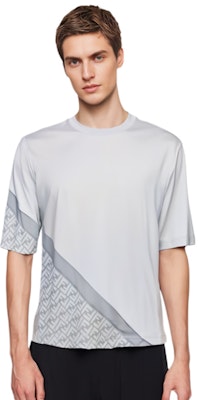 FENDI Grey Crew Neck Short Sleeve T-Shirt FAF682AN68F1N6G Purchase FENDI Grey Crew Neck Short Sleeve T-Shirt FAF682AN68F1N6G