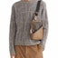 Sizing FENDI Grey Monogram Print Crewneck Long Sleeve Sweater. FZX091ATMKF0GQK