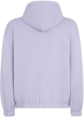 FENDI Light Purple Solid Print Hoodie. FY1126AIFPF1GOS Lookbook FENDI Light Purple Solid Print Hoodie. FY1126AIFPF1GOS