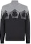 Buy FENDI Loose Turtleneck Knitted Sweater Gray with Print Design. FZX025AQL4F1MU3