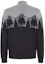 Lookbook FENDI Loose Turtleneck Knitted Sweater Gray with Print Design. FZX025AQL4F1MU3