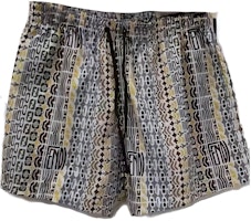 FENDI Low Waist Slim Fit Elastic Straight Casual Floral Shorts. FXB077AE8LF0WB1 FENDI Low Waist Slim Fit Elastic Straight Casual Floral Shorts. FXB077AE8LF0WB1